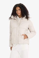 Regular Fit Hooded Zip-Up Puffer Jacket