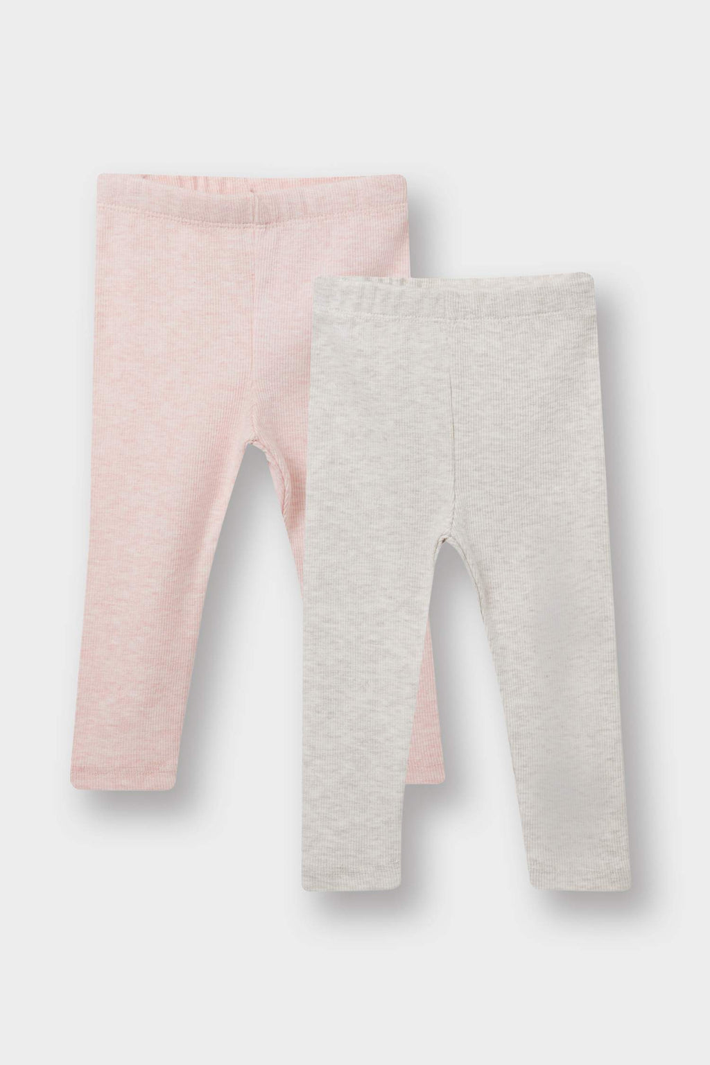 Baby Girl Ribbed Camisole 2-Pack Tights