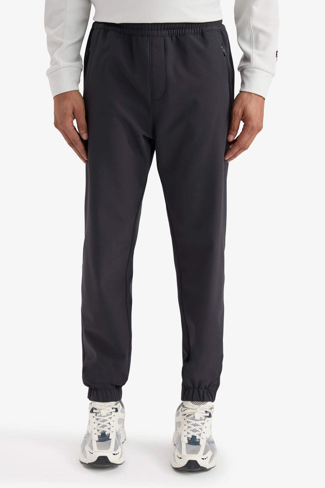 Standard Fit Woven Sports Jogger Main Image