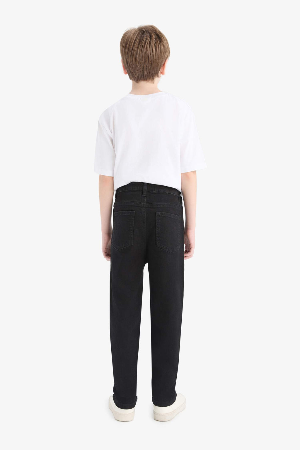 Slim Fit Straight Leg Skinny Jeans For Boys