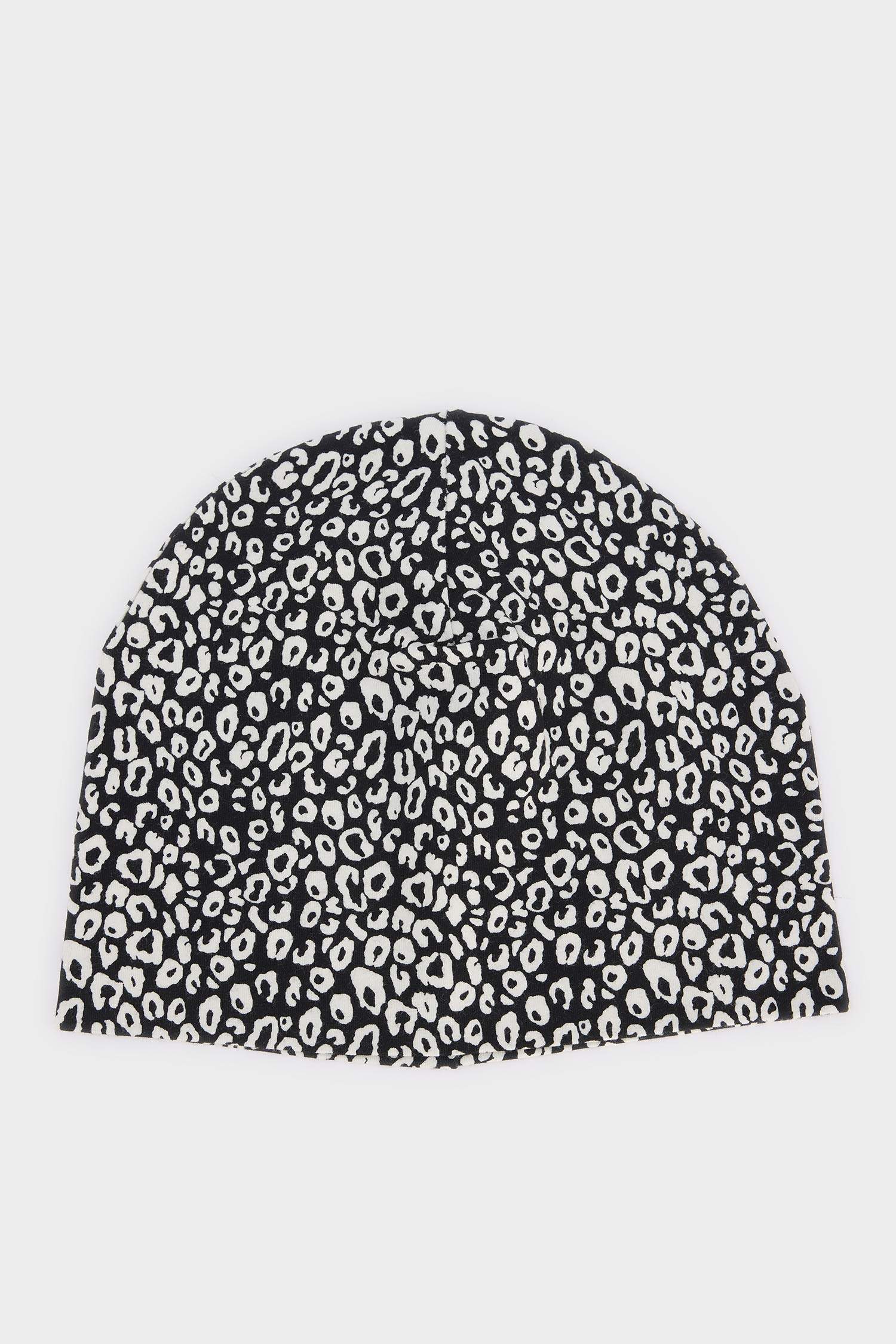 Girl's Printed Cotton Beret