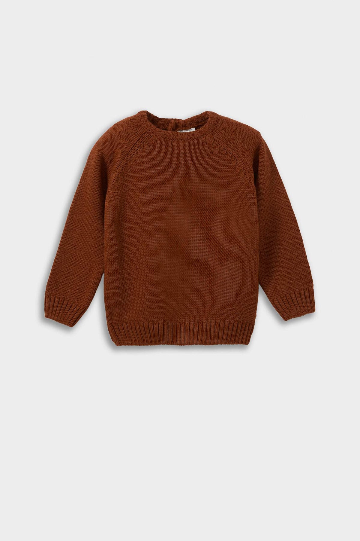 Baby Boy Crew Neck Knit Sweater