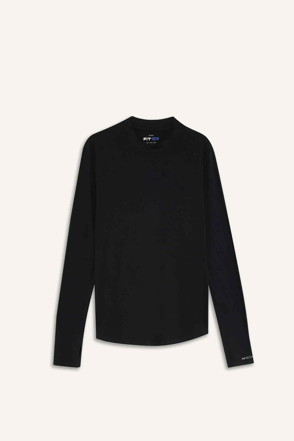 Slim Fit Slim Cut Stand Collar Sports Long Sleeve Bodysuit