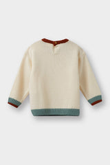 Baby Boy Crew Neck Knit Sweater