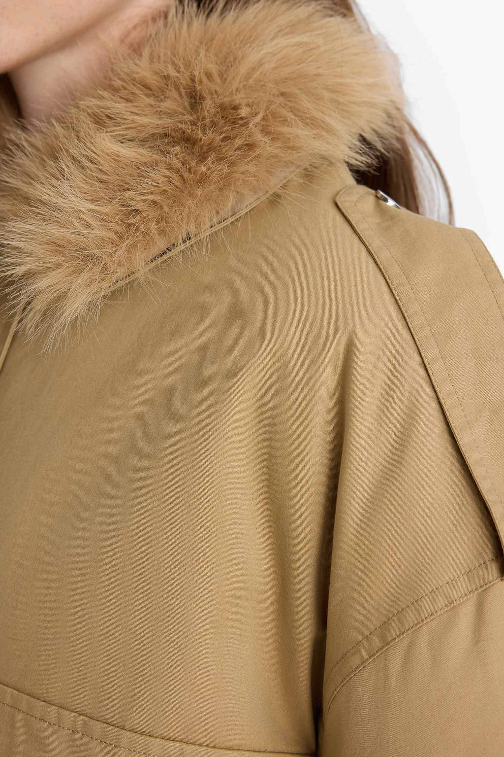 Waterproof Regular Fit Hooded Cotton Jacket