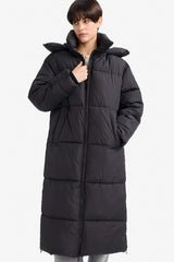 Waterproof parka with relaxed fit and hood
