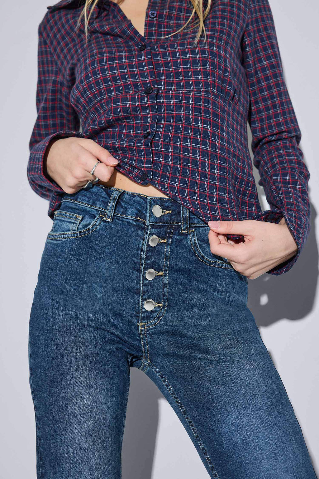 Mia Flare Fit Regular Waist Long Jeans