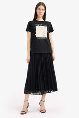 Regular Fit Crew Neck Floral T-Shirt