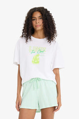 Regular Fit Shorts Pajama Bottoms-Fall in Love