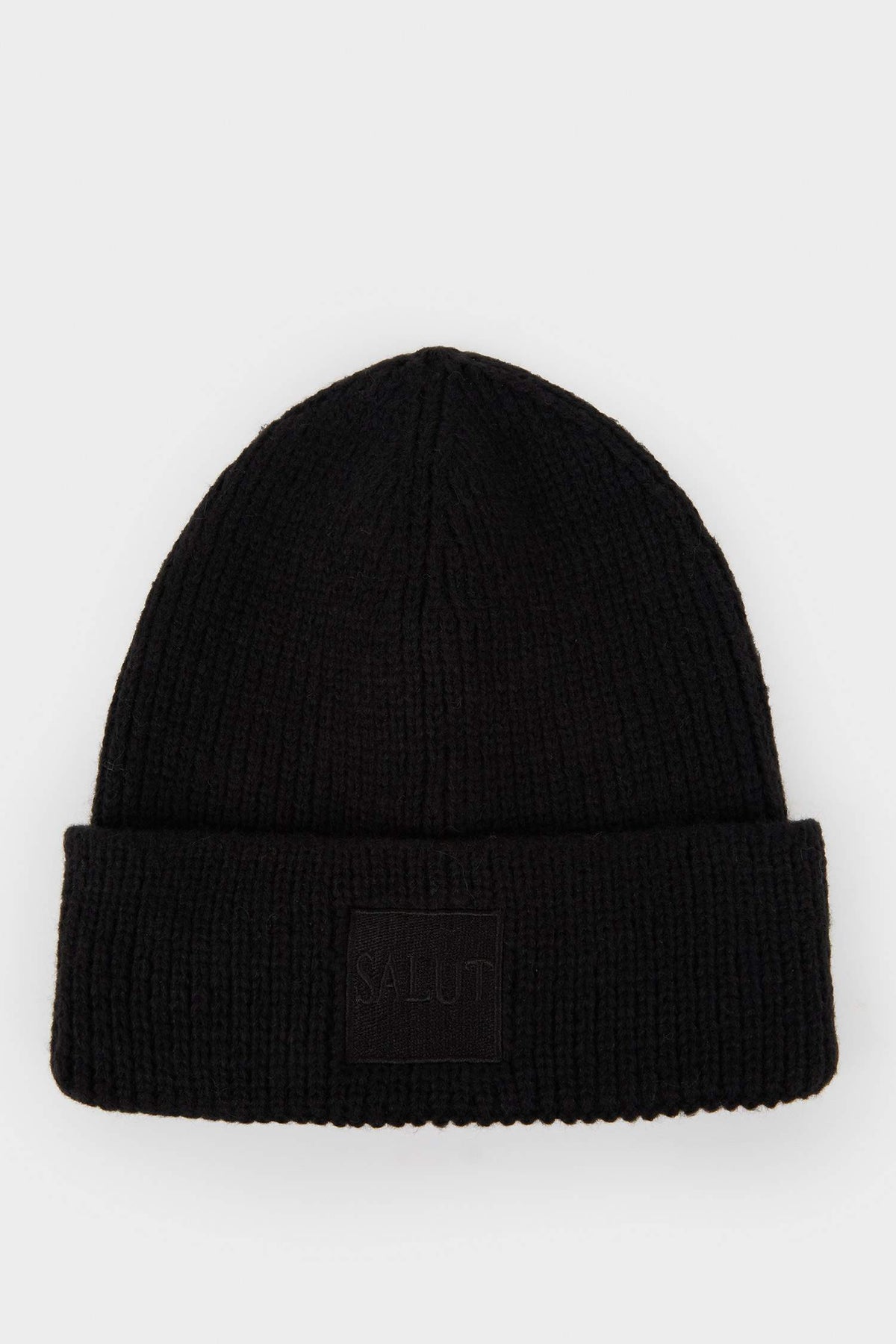 Women's Woven Beanie with Label