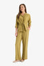 Straight Wide Pocket Detailed Wide Leg Trousers