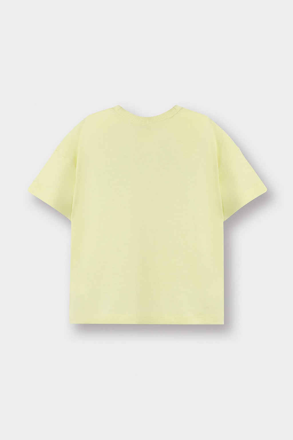 Baby Girl Crew Neck Printed Short Sleeve T-Shirt