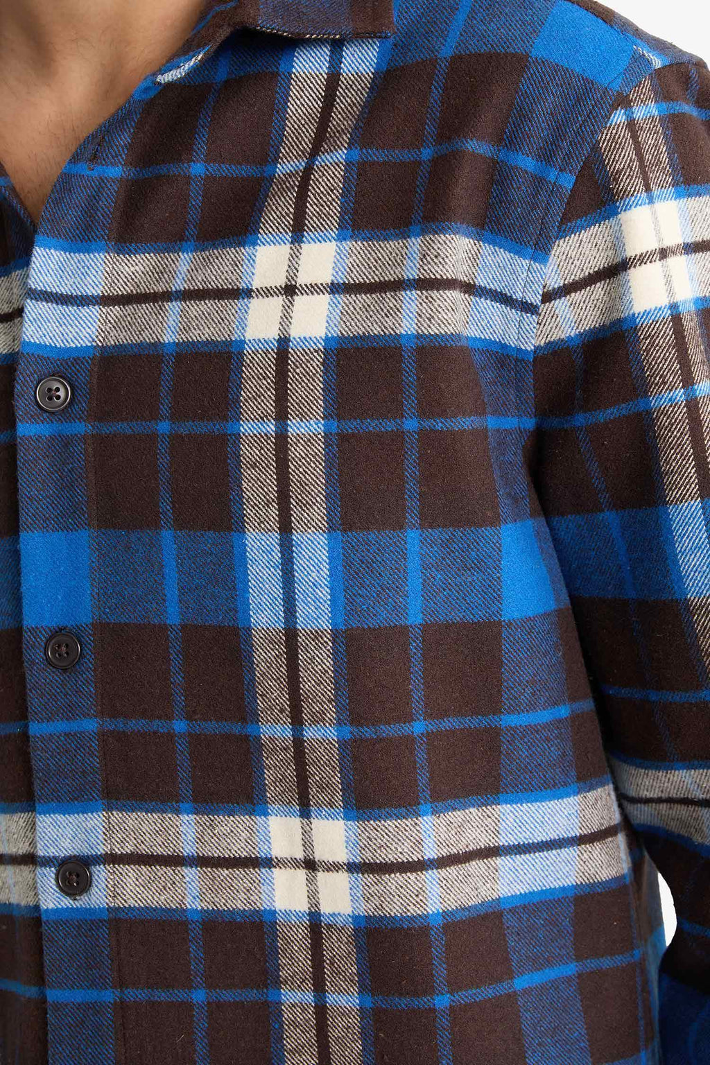 Regular Fit Polo Collar Lumberjack Long Sleeve Shirt