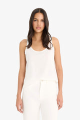 Regular Fit Basic Plain Round Neck Basic Plain Tank Top