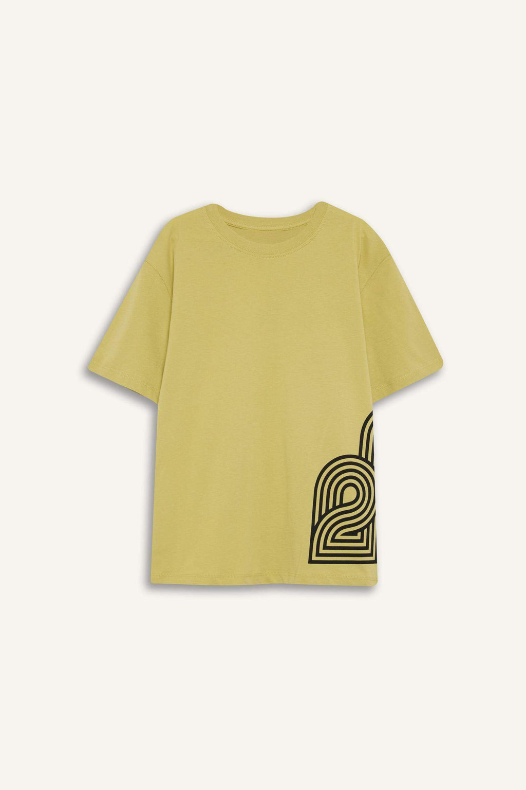 Boys Crew Neck Printed Short Sleeve T-Shirt