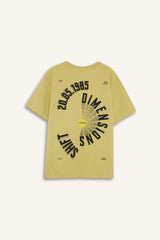 Boys Crew Neck Back Printed Short Sleeve T-Shirt