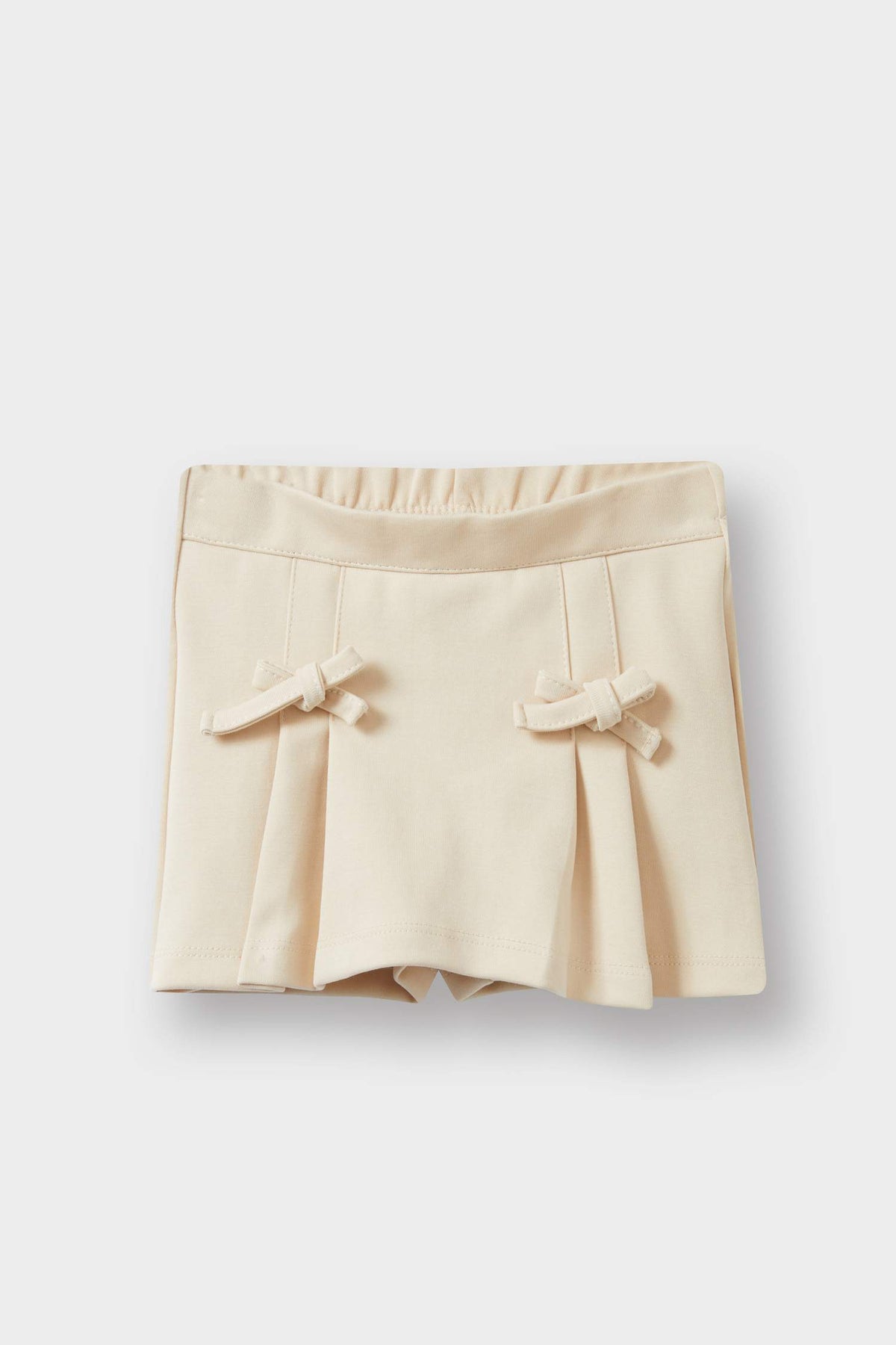 Baby Girl School Bow Shorts Skirt