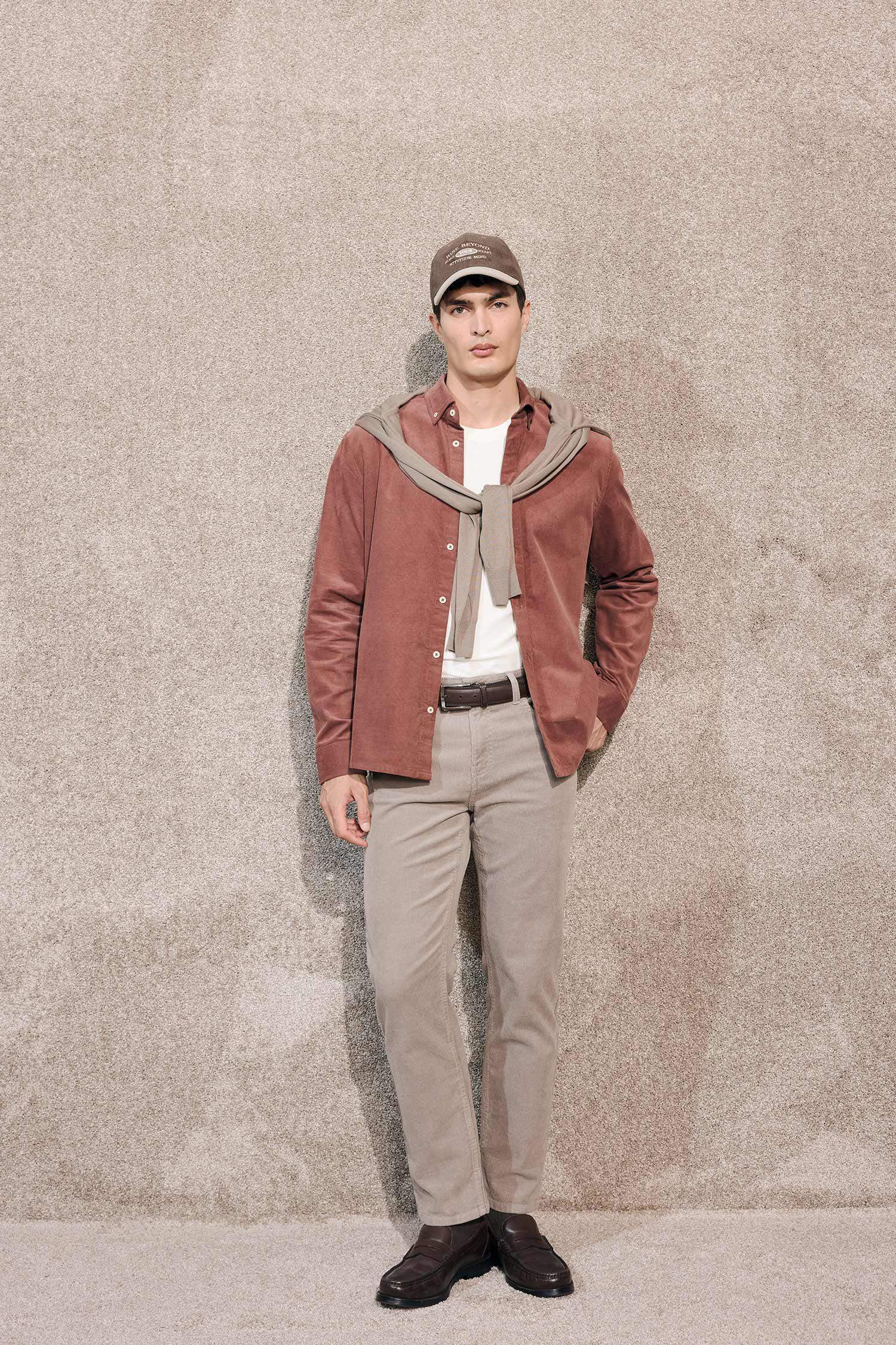 Regular Fit Corduroy Trousers