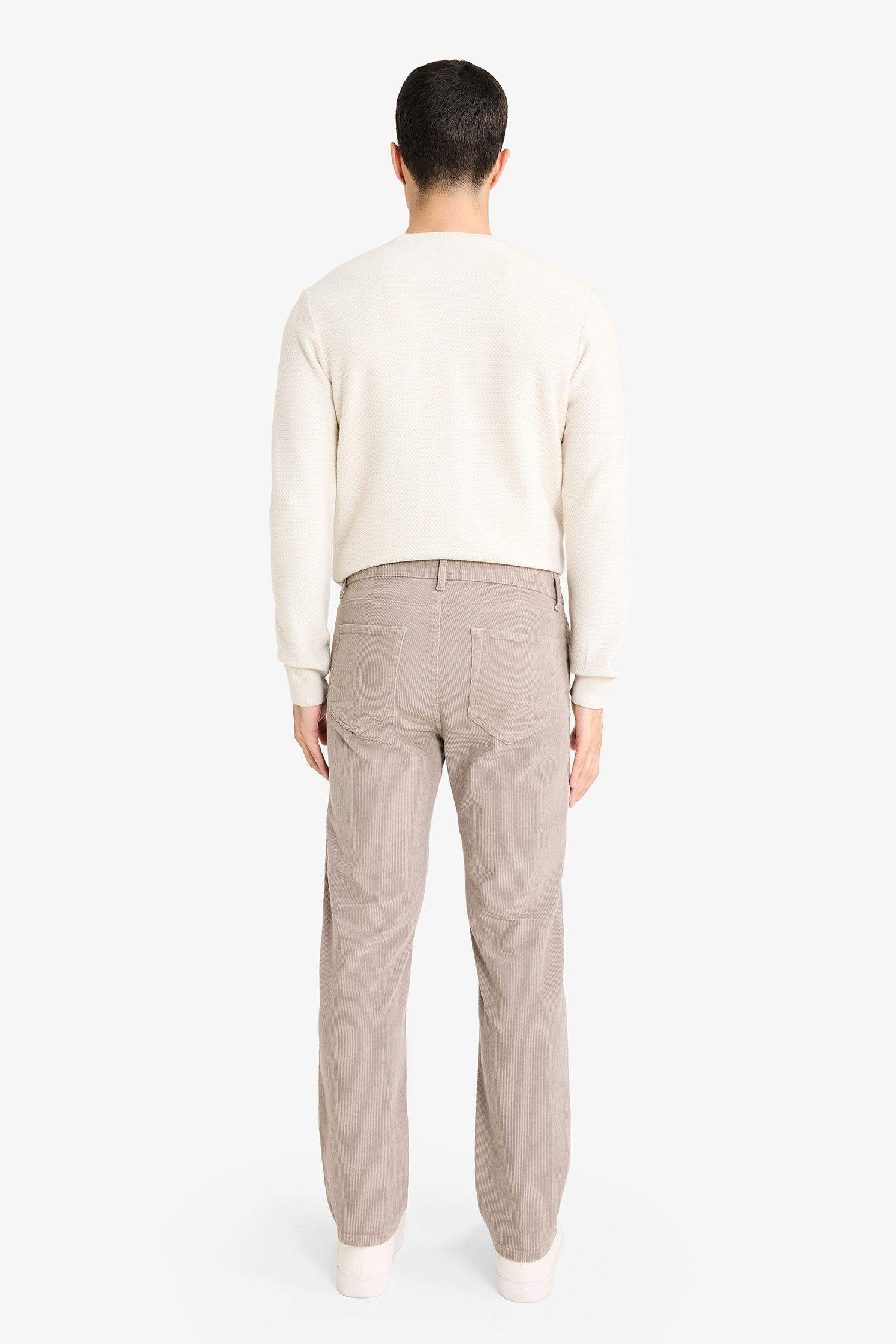 Regular Fit Corduroy Trousers