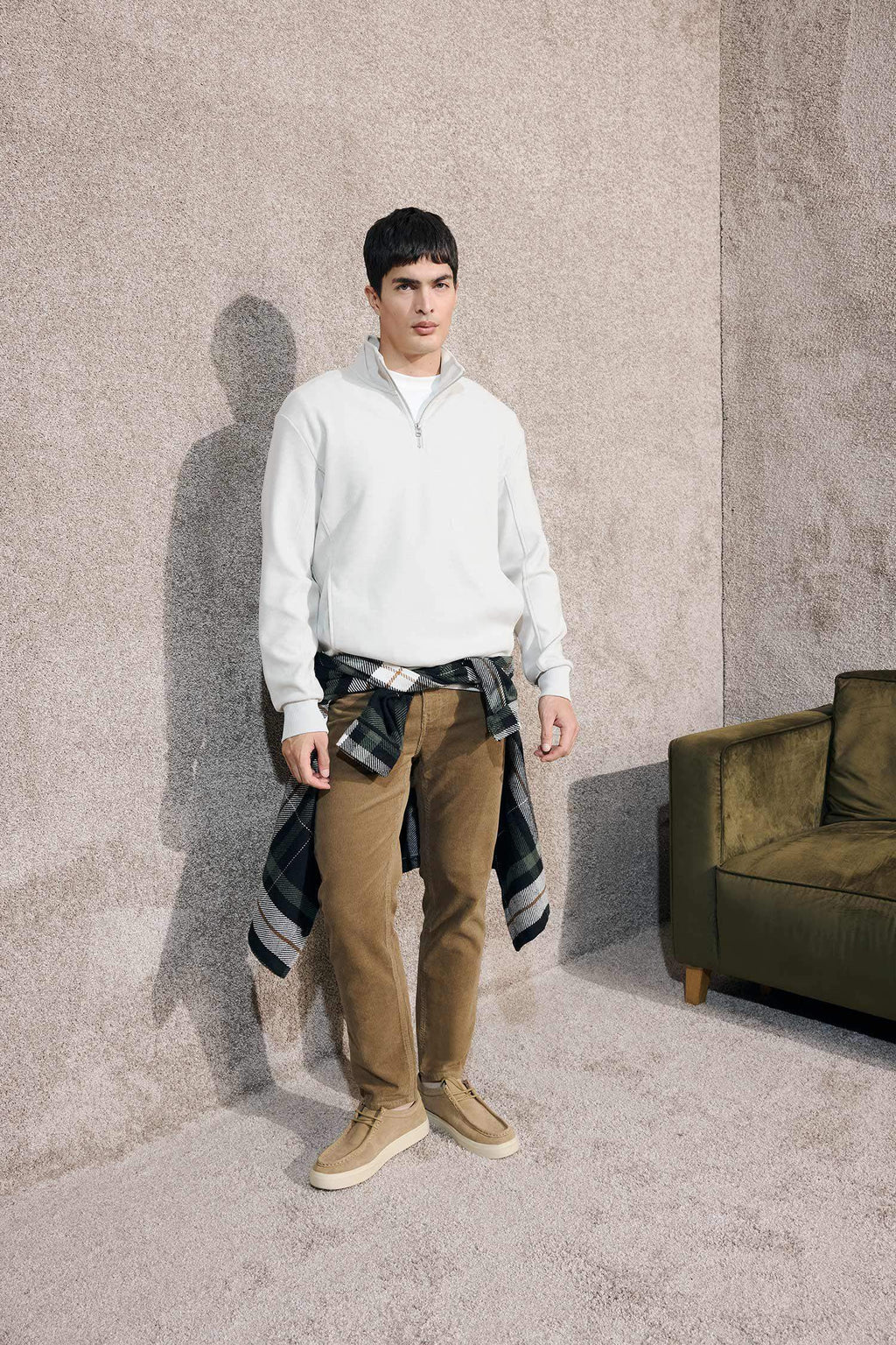 Regular Fit Corduroy Trousers