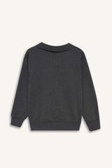 Boys Open Collar Sweatshirt