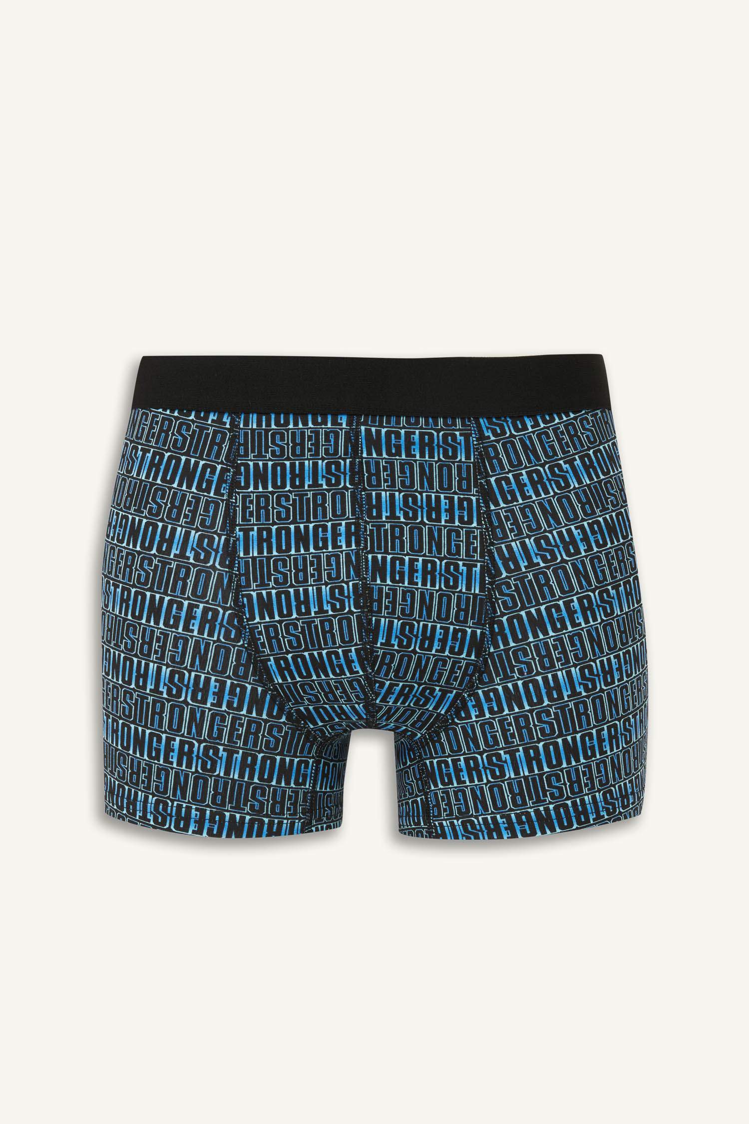 Regular Fit 3 Piece Printed Boxer