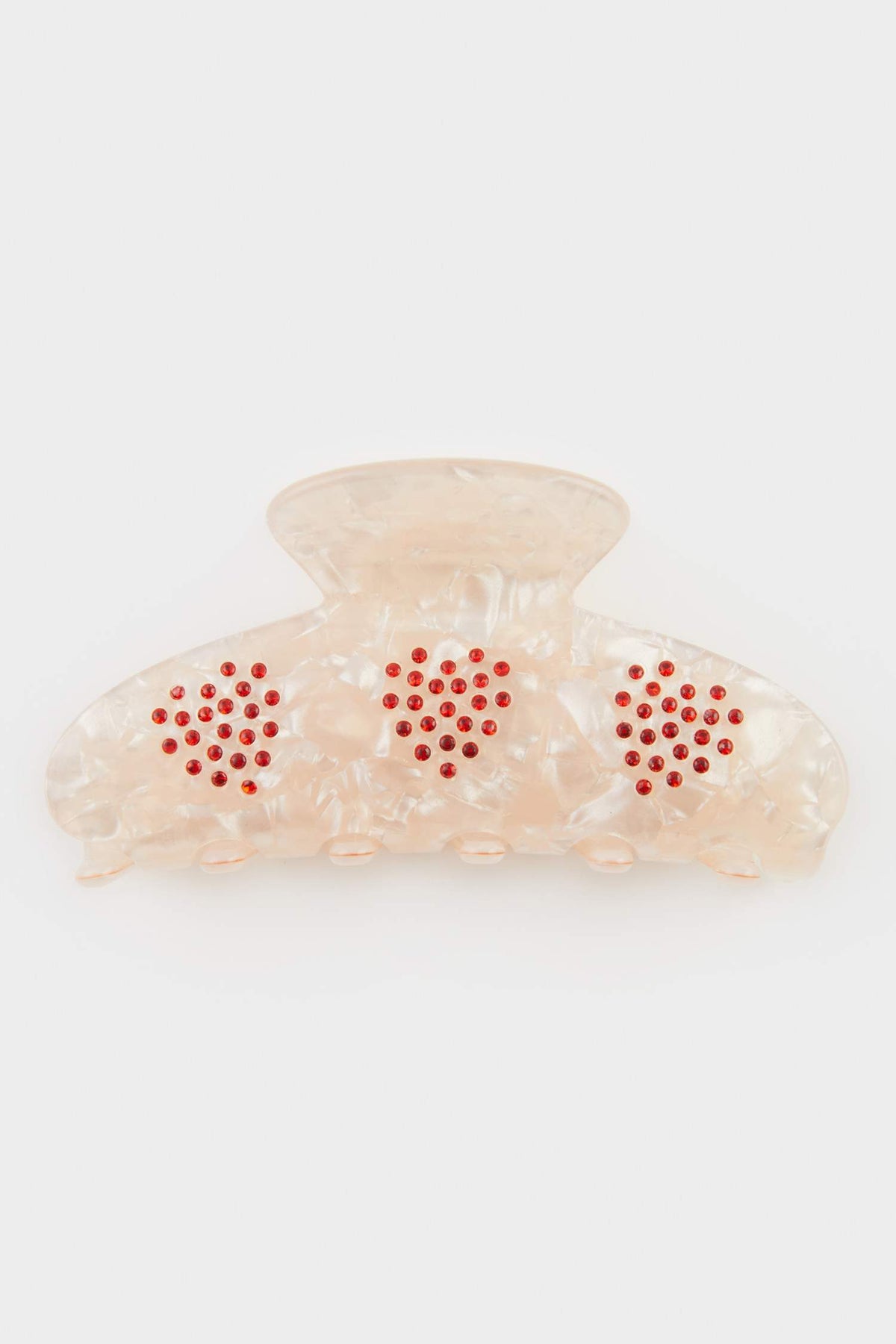 women Heart-shaped Mother-of-Pearl Latch Buckle