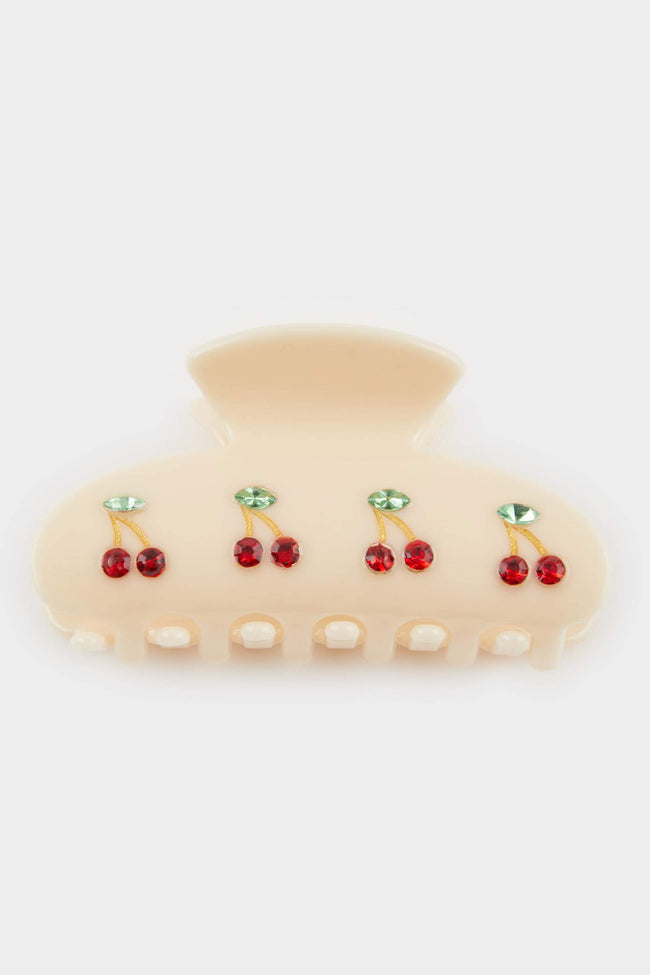 Women Cherry Latch Buckle Hover Image