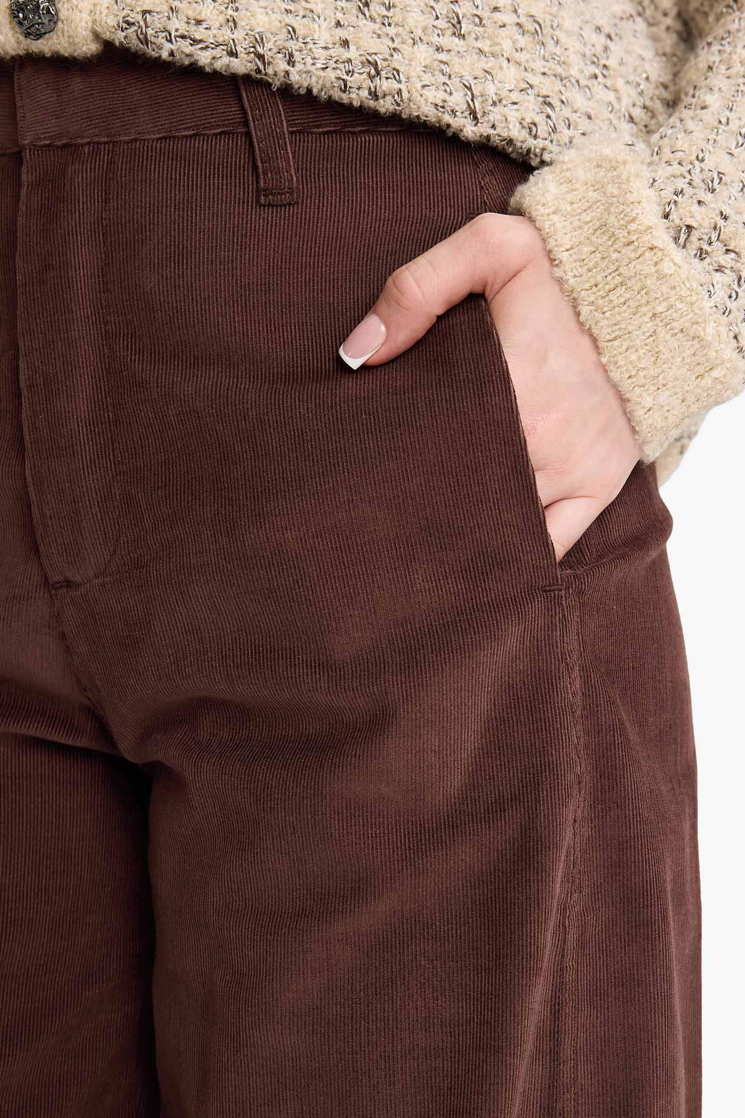 Baggy Fit Corduroy Pants