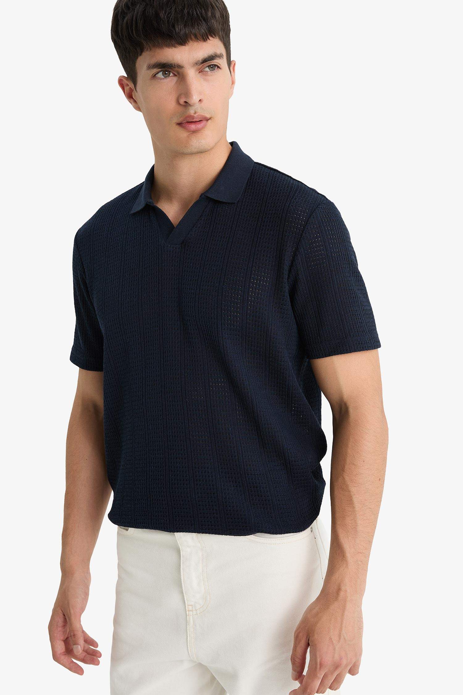 Short Sleeve Polo T-Shirt Men