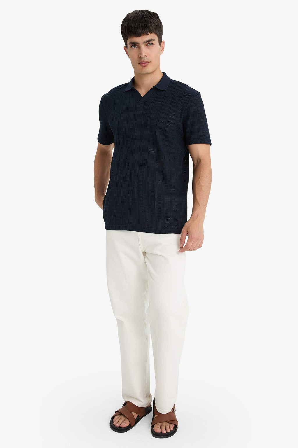 Short Sleeve Polo T-Shirt Men