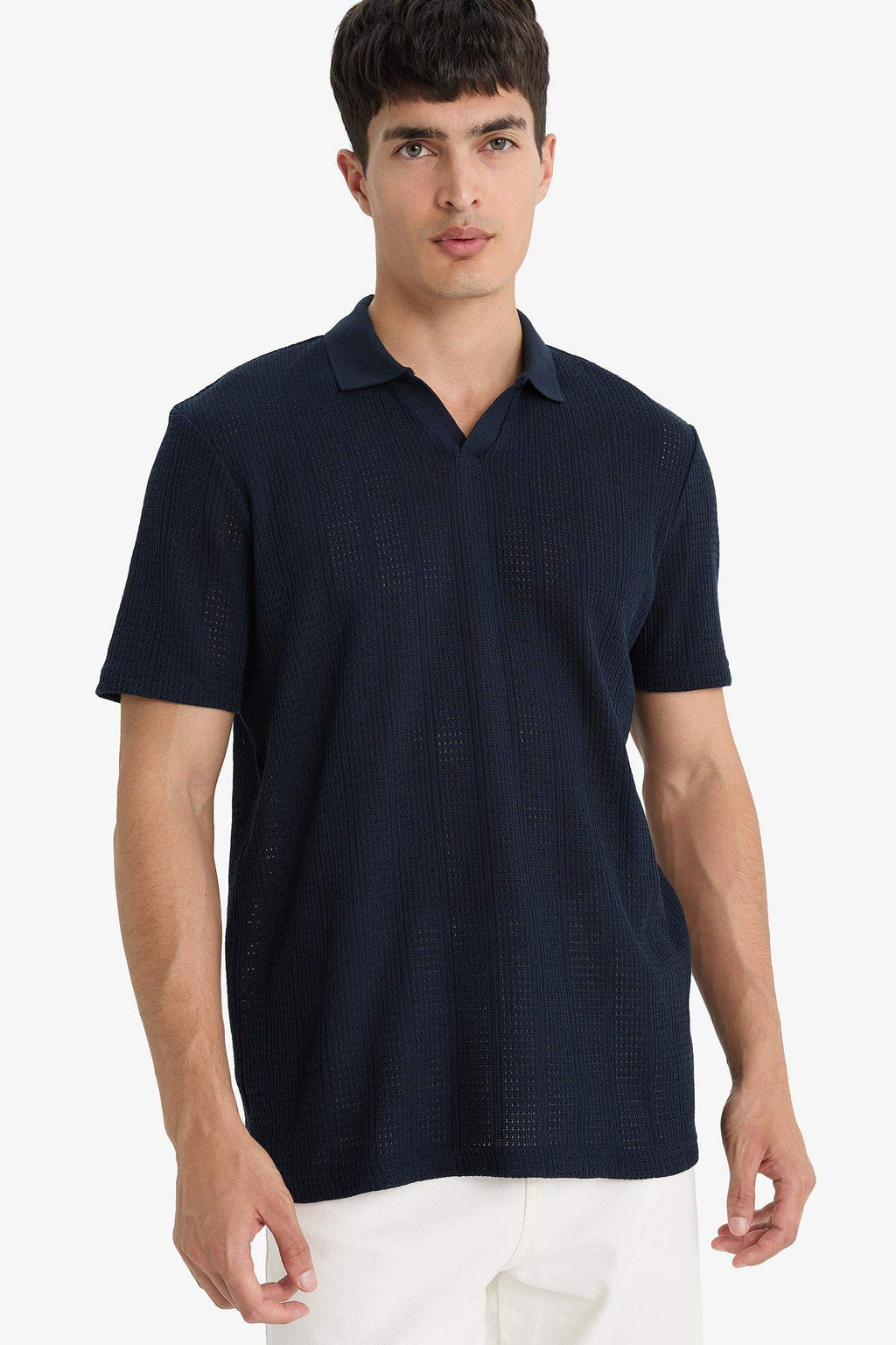 Short Sleeve Polo T-Shirt Men