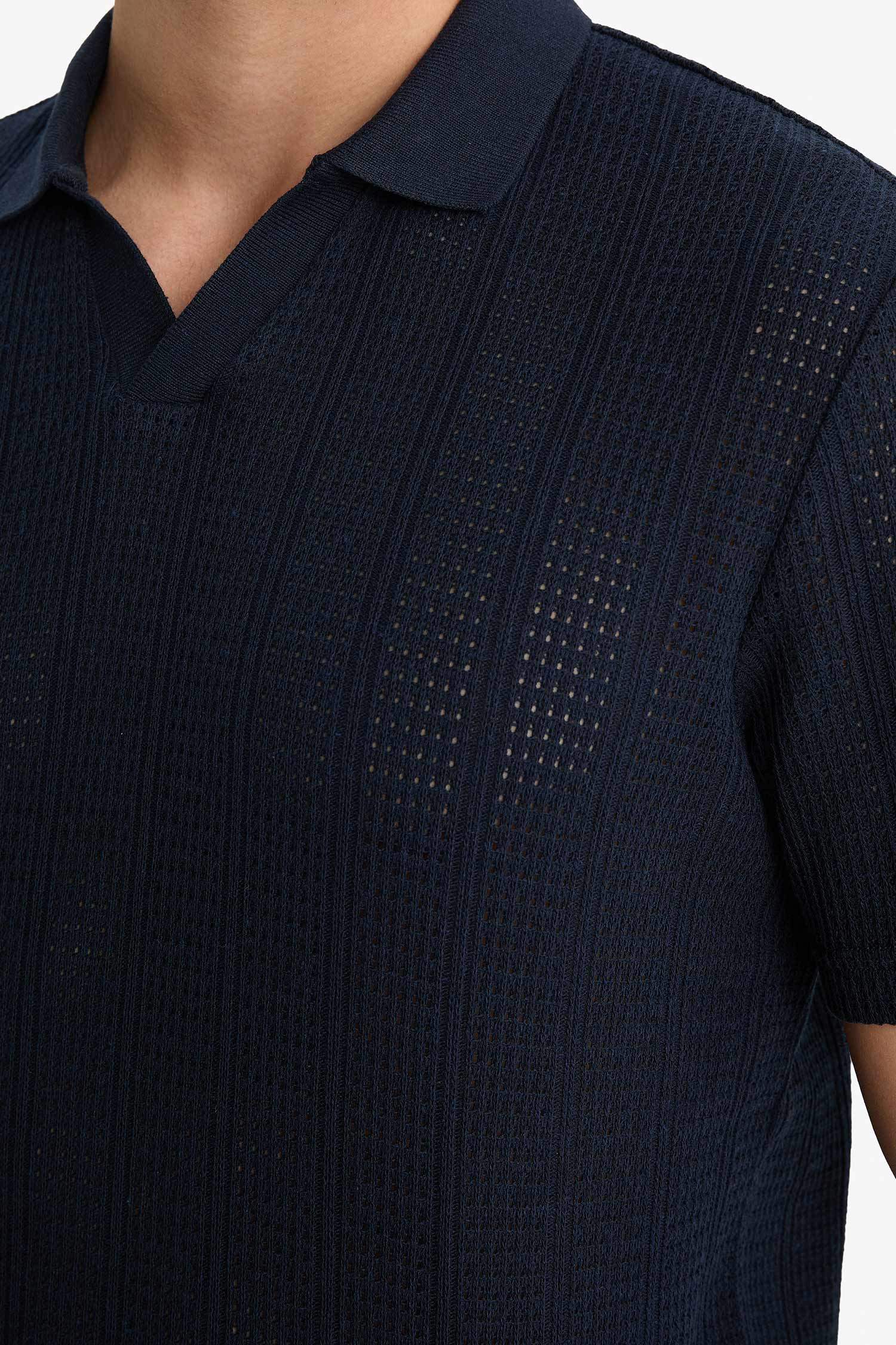 Short Sleeve Polo T-Shirt Men