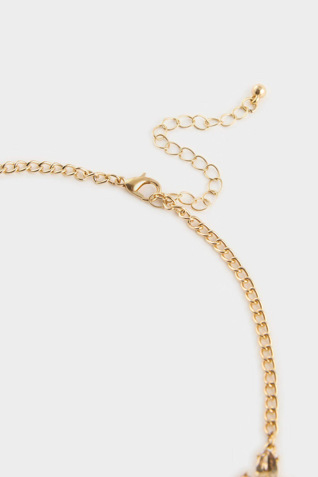 DCEY x DeFacto Women Pink Stone Gold Necklace