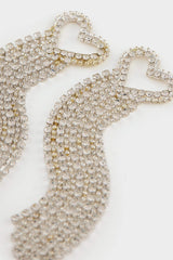 DCEY x DeFacto Women Heart Stone Dangle Earrings