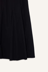 A-Line Voile Maxi Skirt