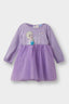 Baby Girl Frozen Long Sleeve Tulle Dress