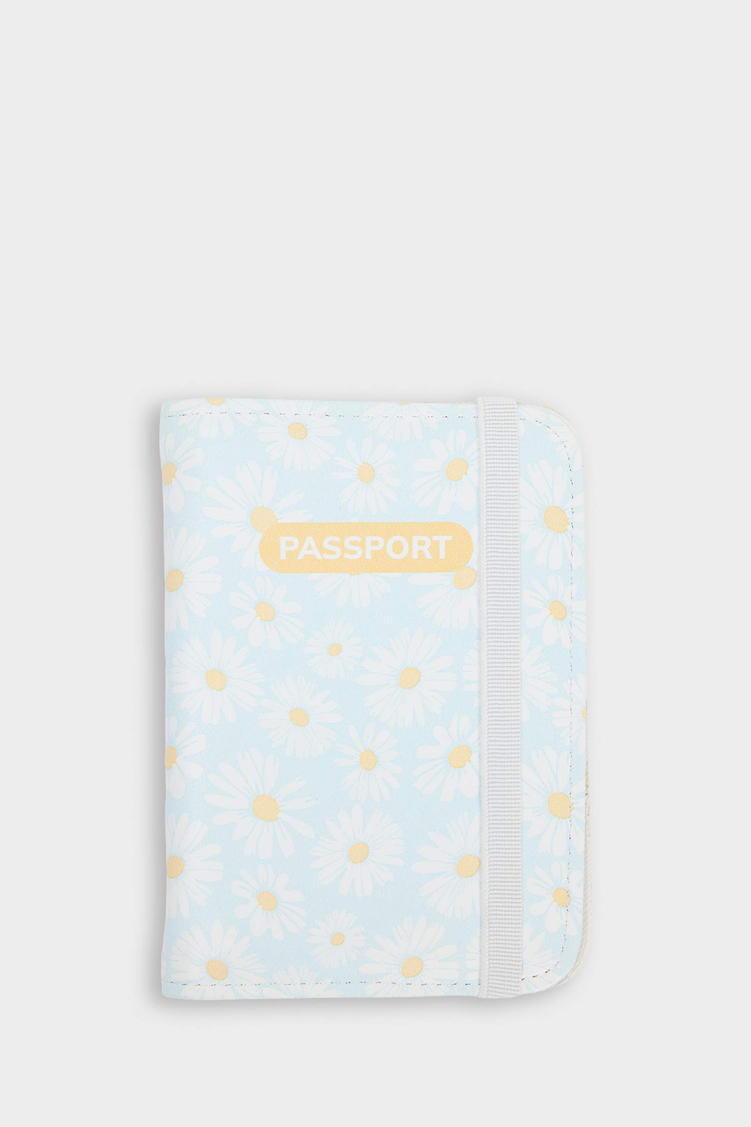 Women's Floral Faux Leather Passport Holder and Luggage Name Tag Set