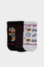 Boys 3-Pack Cotton Ankle Socks