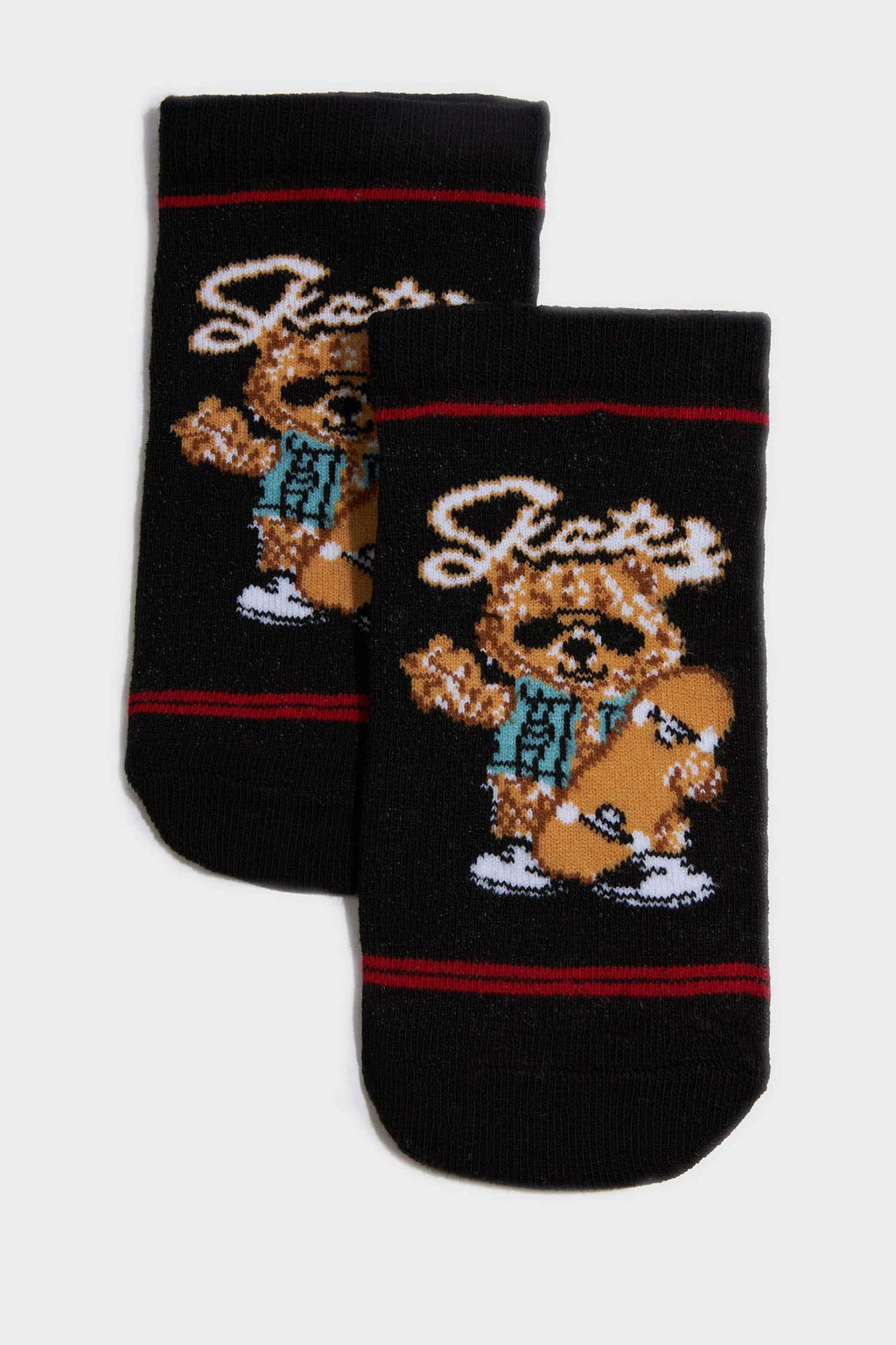 Boys 3-Pack Cotton Ankle Socks