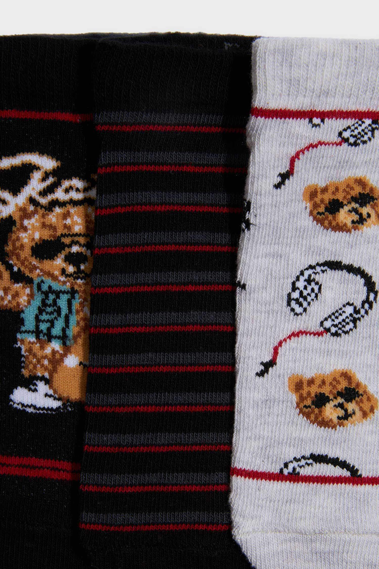 Boys 3-Pack Cotton Ankle Socks