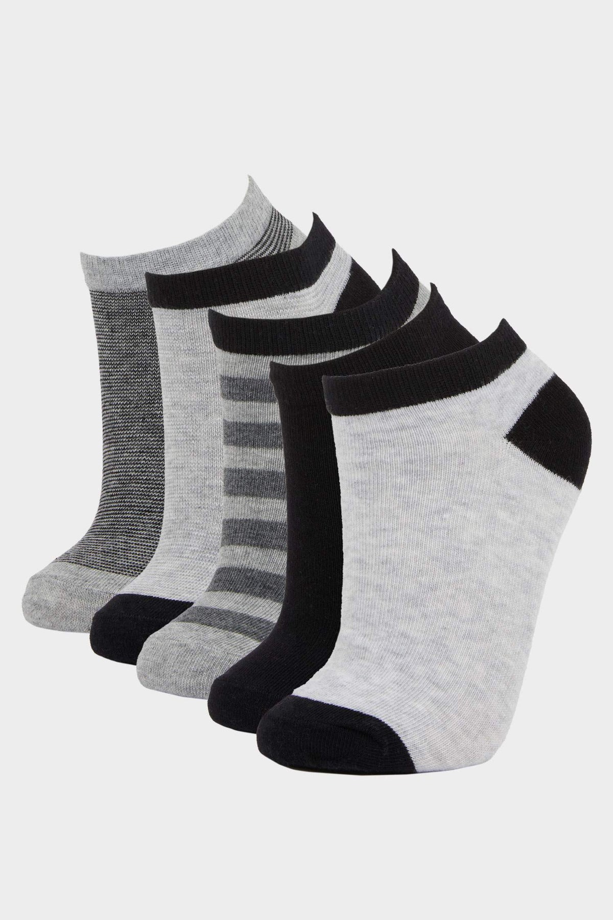 boys 5-Pack Cotton Ankle Socks