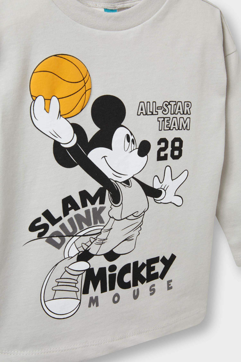 Baby Boy Disney Mickey & Minnie Crew Neck Long Sleeve T-Shirt