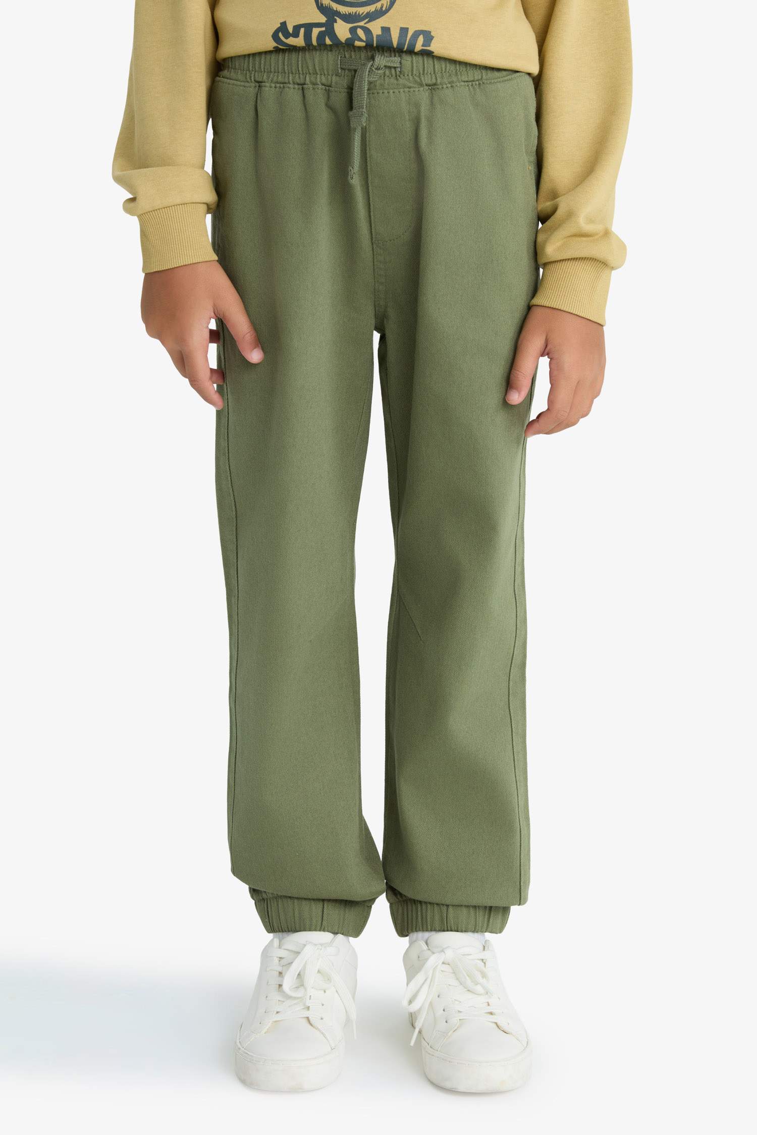 Boys Jogger Fit Gabardine Pants