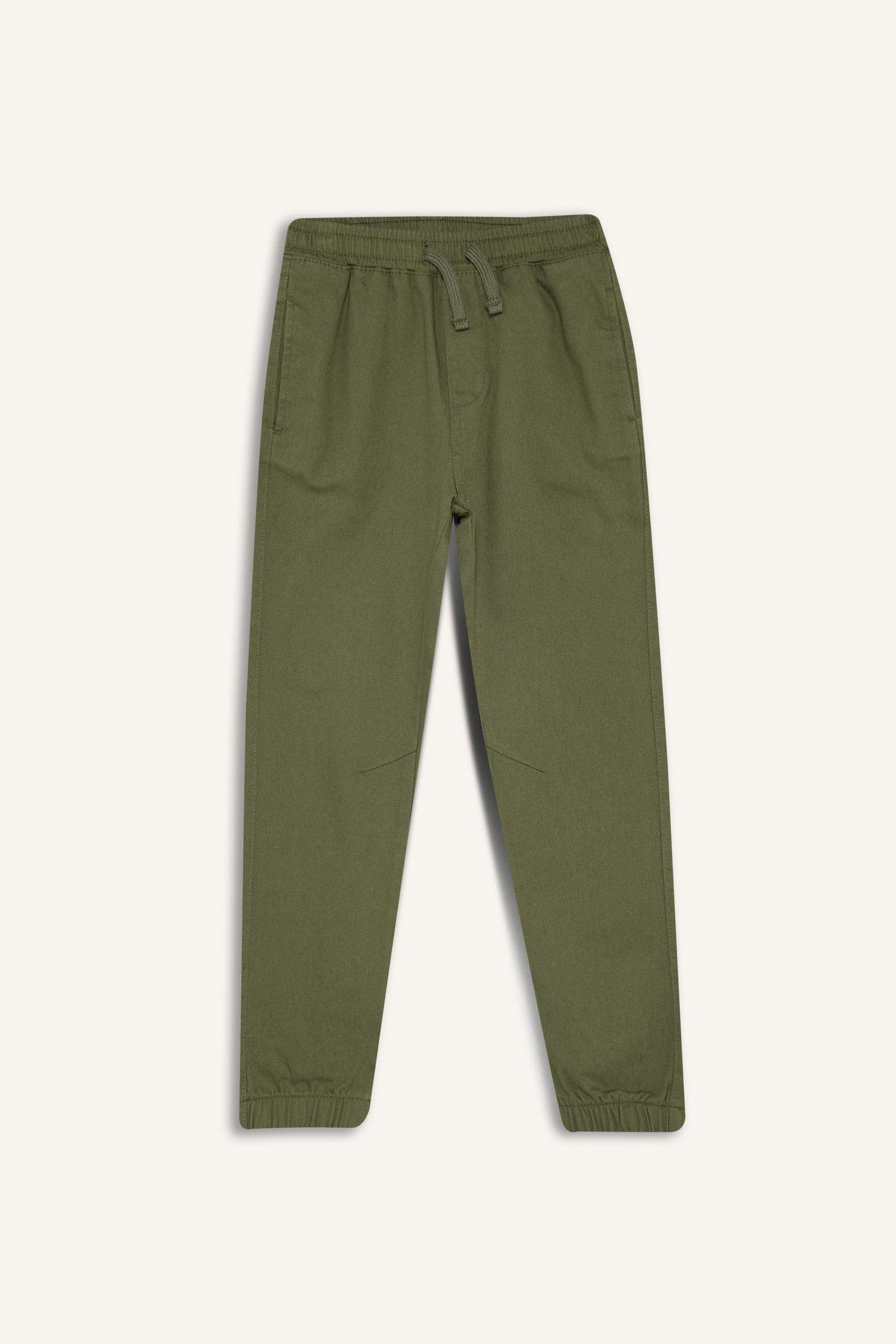 Boys Jogger Fit Gabardine Pants