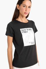 Regular Fit Crew Neck Printed T-Shirt