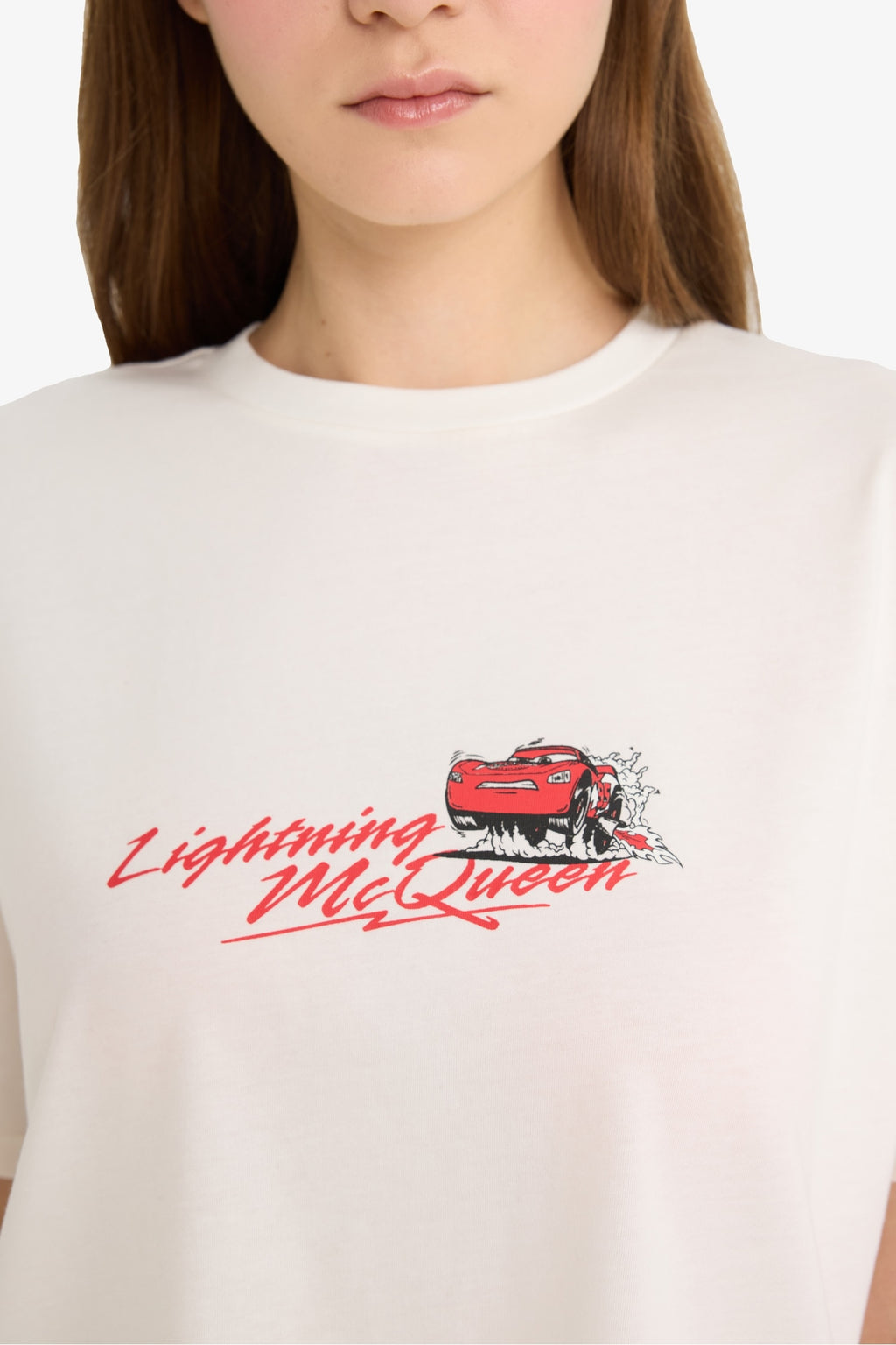 Cars Oversize Fit Printed Short Sleeve T-Shirt