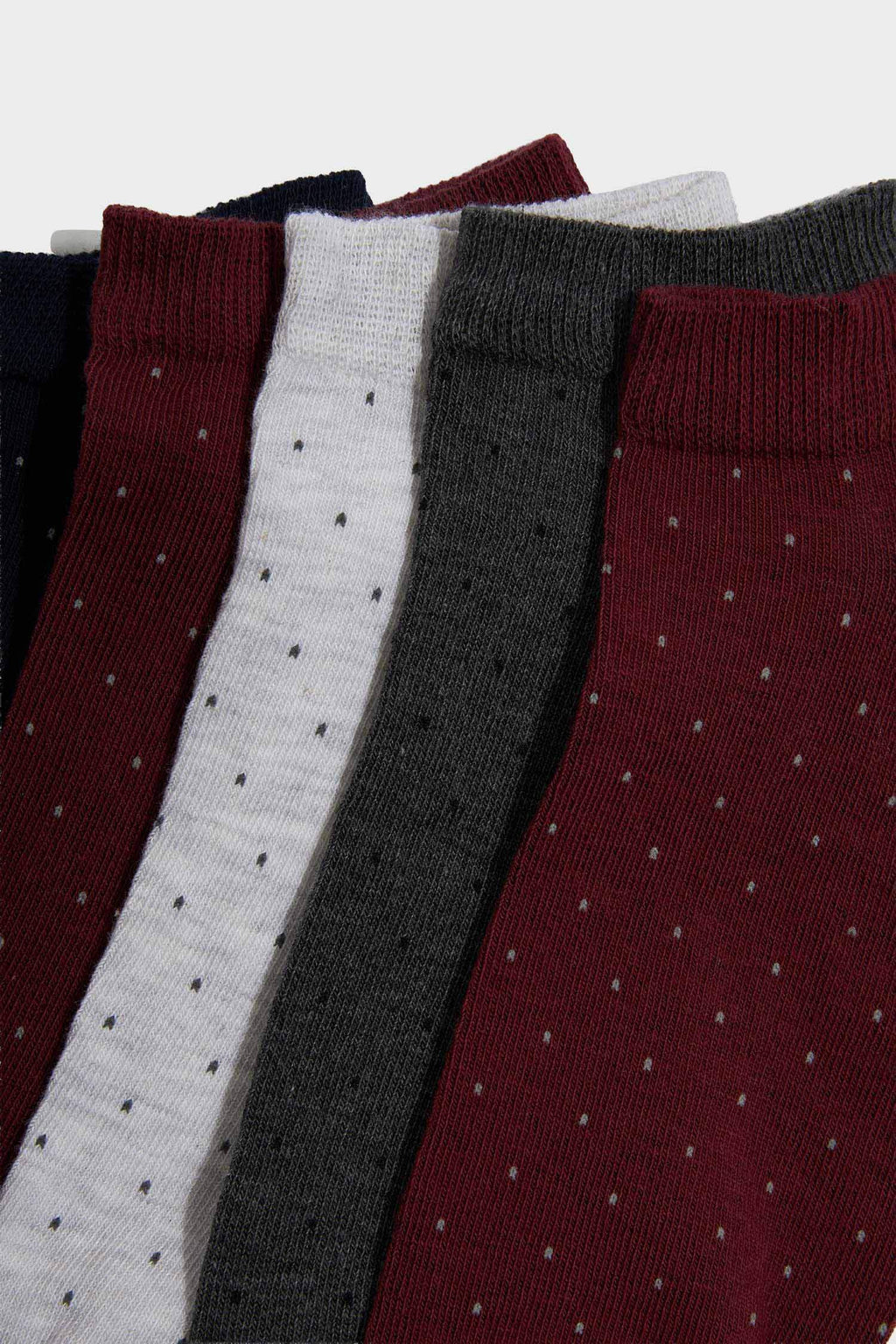 Men 5-Pack Cotton Ankle Socks