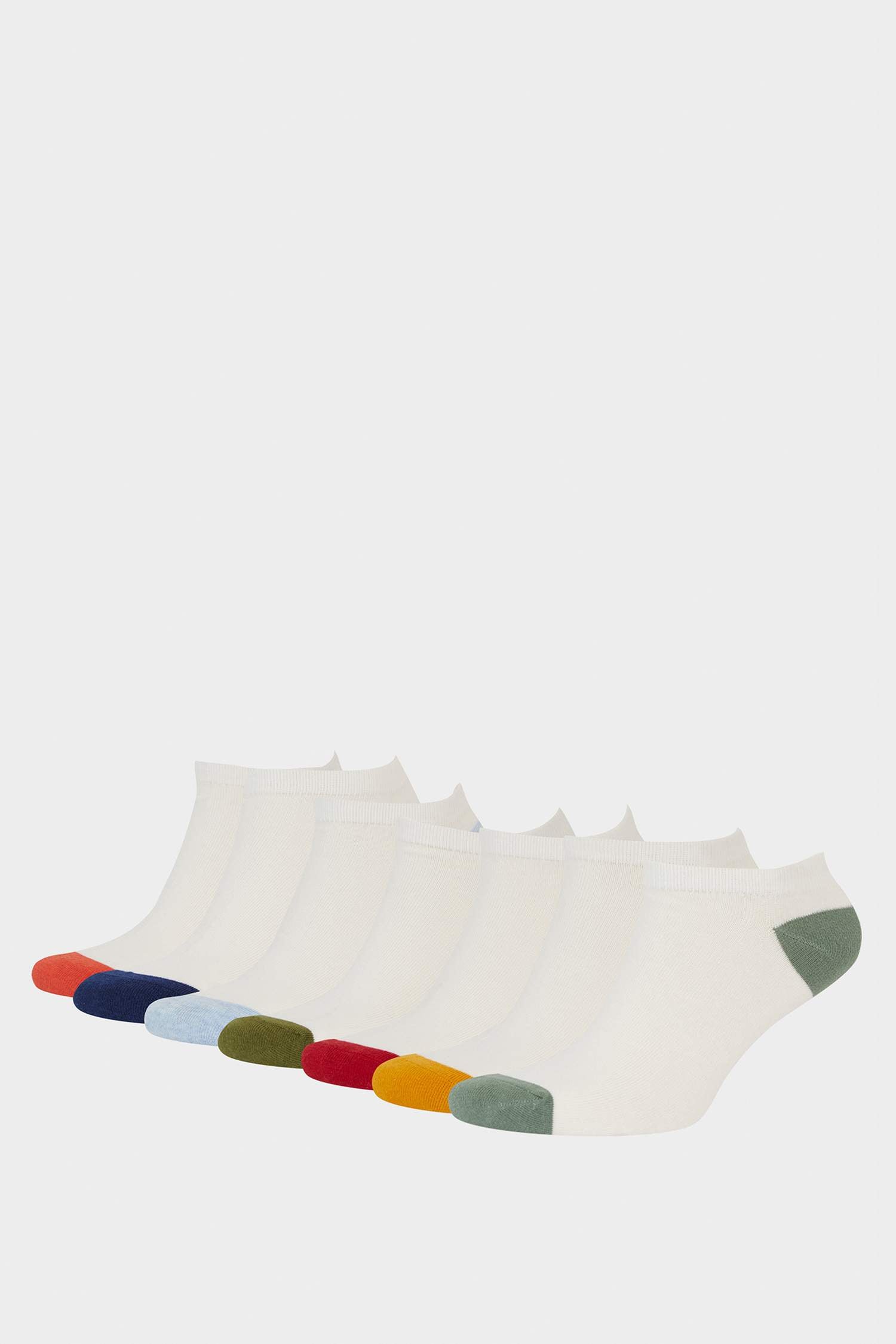 Men 7-Pack Cotton Ankle Socks