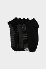 Men 5-Pack Cotton Ankle Socks